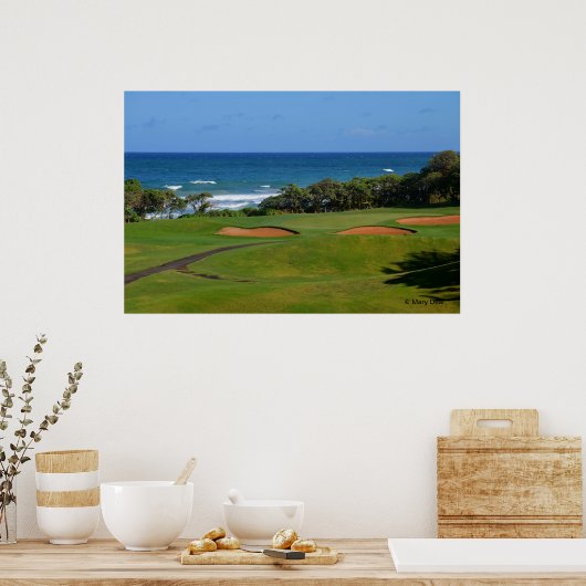 Wailua Golf Hole 17 Poster (Küche)