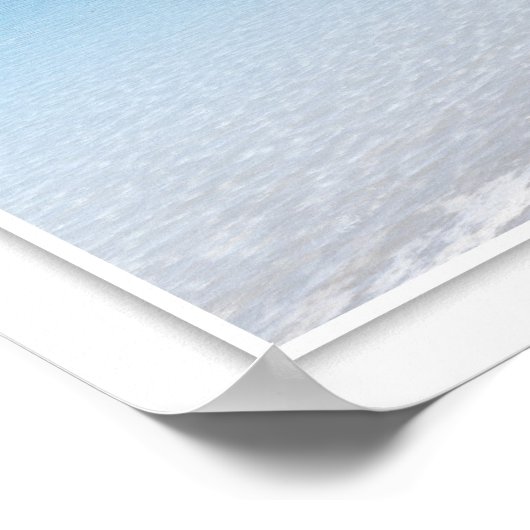 Wailua Strand Poster (Ecke)