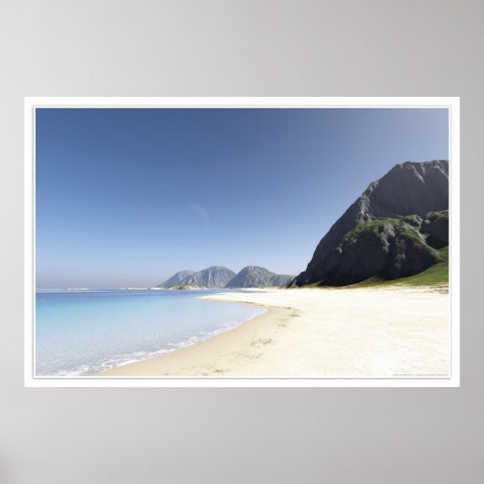 Wailua Strand Poster (Vorne)