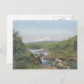'Wailuku Falls, Hilo' - Jules Tavernier Postcard Postkarte (Vorne/Hinten)