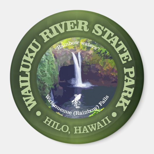 Wailuku River SP Magnet (Vorne)