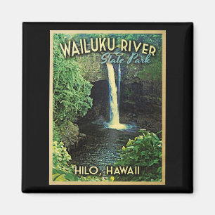 Wailuku State Park Hawaii Magnet