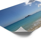 Waimanalo Beach Poster (Ecke)