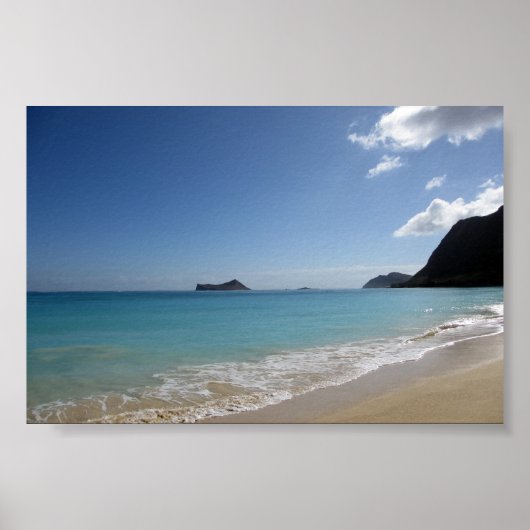 Waimanalo Beach Poster (Vorne)