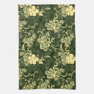 Waimanalo Hawaiian Hibiscus Küchenhandtuch Küchentuch