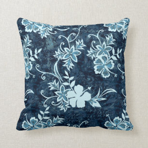 Waimanalo Hawaiian Hibiskus Square Pillows Kissen