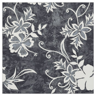 Waimanalo hawaiischer Hibiskus-Batik Stoff
