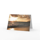 Waimanalo Sonnenaufgang-Grußkarte