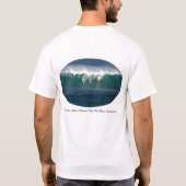 Waimea Bay Big Wave Einladung T-Shirt (Rückseite)