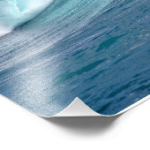 Waimea Bay Bodyboarder Fotodruck (Ecke)