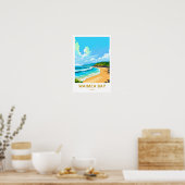 Waimea Bay Hawaii Travel Print Poster (Küche)