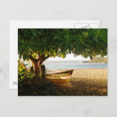 Waimea Bay Summer Eve Foto von Daniela Power Postkarte (Vorne/Hinten)