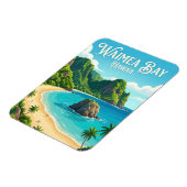 Waimea Bay USA Magnet (Linke Seite)