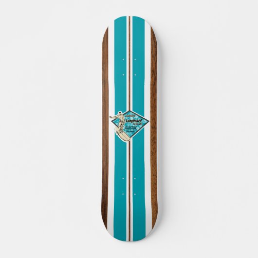 Waimea Bay Vintag Surf Skateboard (Vorne)