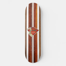 Waimea Bay Vintag Surf Skateboard