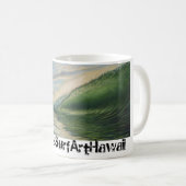 Waimea Bucht, Hawaii Kaffeetasse (VorderseiteRechts)