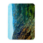 Waimea Canyon 11 Abstrakt Impressionist.jpg Magnet (Vertikal)