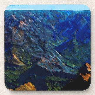 Waimea Canyon Kauai Abstrakt Impressionist Untersetzer