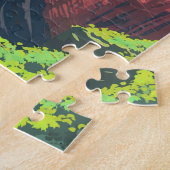 Waimea Canyon Kauai Hawaii Landscape Retro Puzzle (Seite)