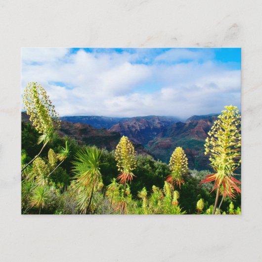 Waimea Canyon | Kauai, Hawaii Postkarte (Vorderseite)