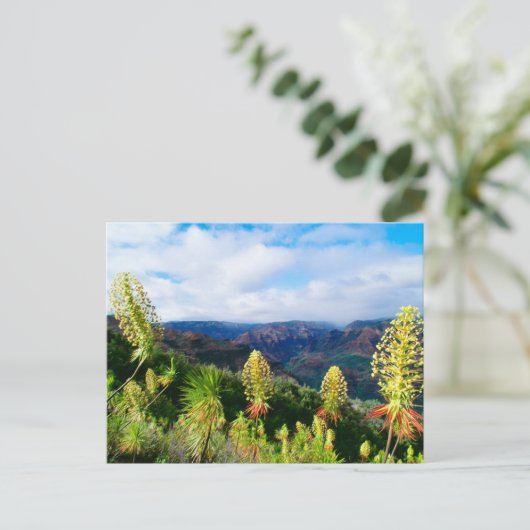 Waimea Canyon | Kauai, Hawaii Postkarte (Stehend Vorderseite)