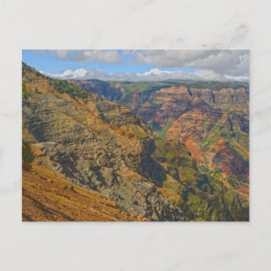 Waimea Canyon, Kauai, Hawaii Postkarte