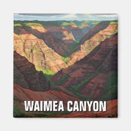 Waimea Canyon Kauai Hawaii Travel Magnet