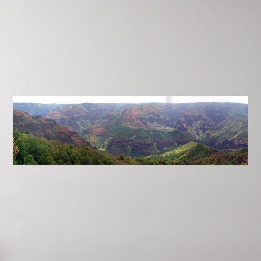 Waimea Canyon Poster (Vorne)