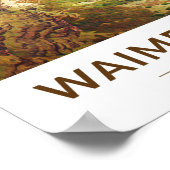 Waimea Canyon Staat Park Hawaii Poster (Ecke)