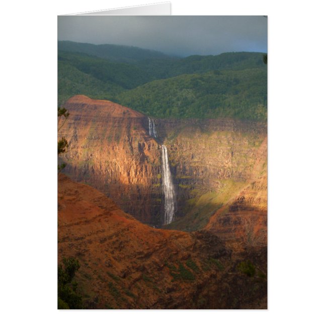 Waimea Canyon Wasserfall (Vorne)