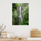 Waimea Falls, Hana, Maui, Hawaii Poster (Küche)