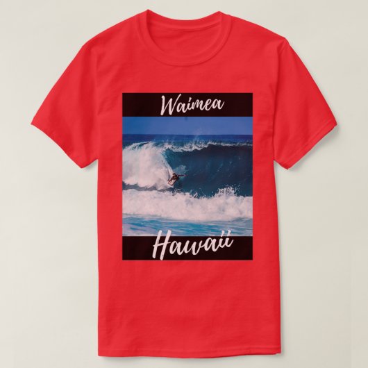 Waimea Hawaii T-Shirt (Design vorne)