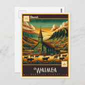 Waimea, Hawaii | VINTAG Postkarte (Vorne/Hinten)