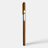 Waimea Surfboard Hawaiian Imitats Koa Wood Red  Case-Mate iPhone Hülle (Rückseite / Links)