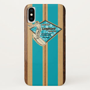Waimea Surfboard Hawaiian Imitats Wood Case-Mate iPhone Hülle