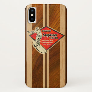 Waimea Surfbrett-hawaiisches Imitat Koa hölzernes Case-Mate iPhone Hülle