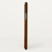 Waimea Surfbrett-hawaiisches Imitat Koa hölzernes Case-Mate iPhone Hülle (Hinten/Rechts)