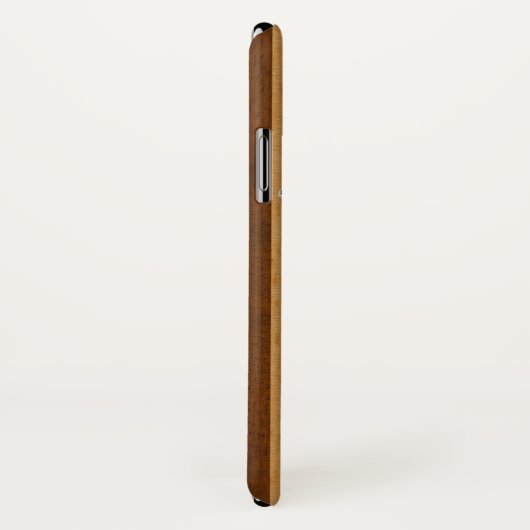 Waimea Surfbrett-hawaiisches Imitat Koa hölzernes Case-Mate iPhone Hülle (Hinten/Rechts)