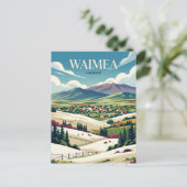 Waimea USA Postkarte (Stehend Vorderseite)
