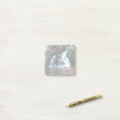Waimea Wasserfall - lange Belichtung Post-it Klebezettel (Auf Schreibtisch)