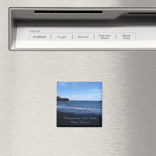 Wainapanapa Staat Park Magnet (In Situ (Geschirrspüler))