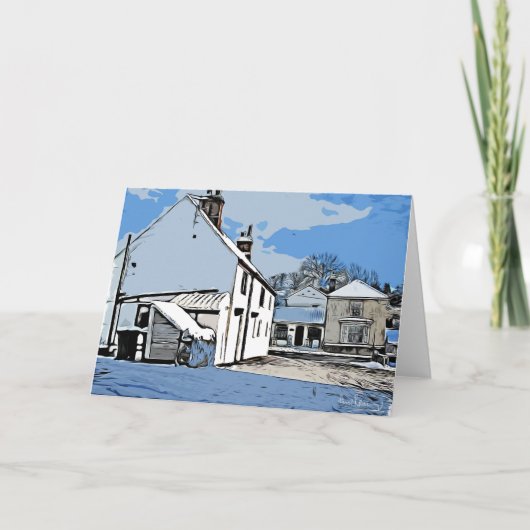 Wainscoats Hütte, Harthill mit Woodall. Karte (Vorderseite)