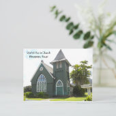 Wai'oli Hui ia Church Postkarte (Stehend Vorderseite)