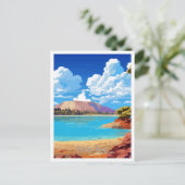 Waiotapu Thermal Neuseeland Kunst, Dichtung und Mu Postkarte (Stehend Vorderseite)