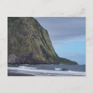 Waipio Valley Cliffs Postkarte