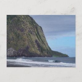Waipio Valley Cliffs Postkarte