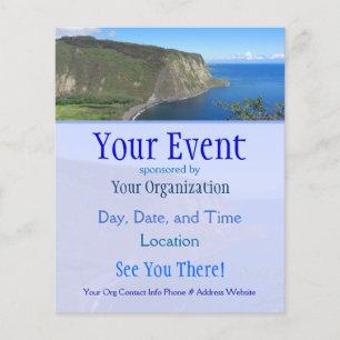 Waipio Valley Event Flyers Flyer
