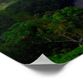 Waipio Valley Lookout, Hawaii, Print Poster (Ecke)