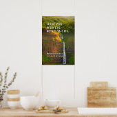 Waipo'o Falls, Kauai, Hawaii Motivierend Poster (Küche)