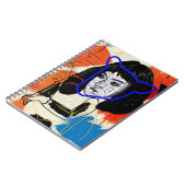 Waisenabstrakter M Klon des SCHWARZ-| - Projekt Notizblock (Linke Seite)